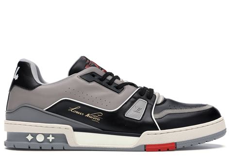 lv trainers black grey|lv trainers.